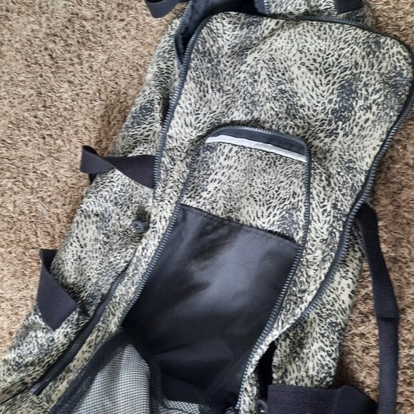 Kipling Wheeled Duffle Animal Print Nylon Wheeled Luggage, Travel Bag 11x15x28 - Picture 8 of 15